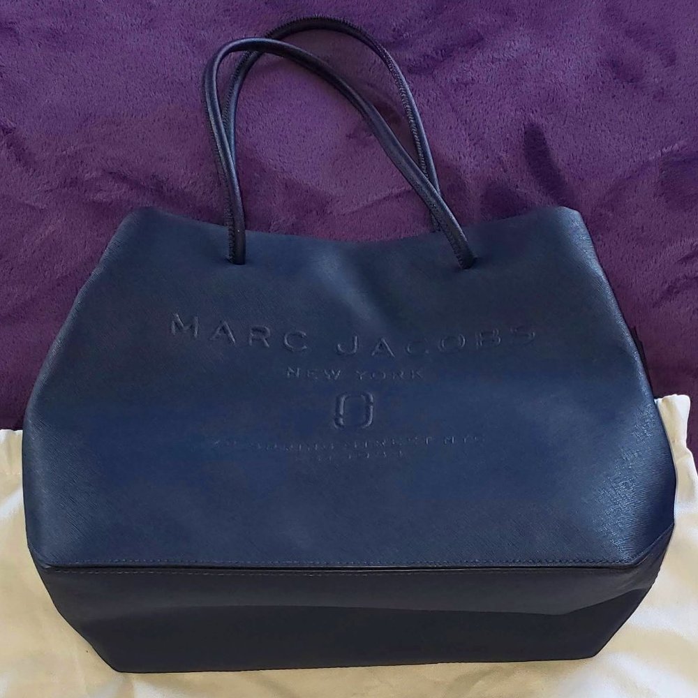 Marc Jacobs Blue Tote Bag